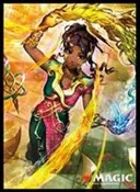 [NA諾亞方舟] MTG 魔法風雲會 WAR 燈爭大戰 非凡神器師莎希莉 MTGS-103 鵬洛客 異畫 卡套