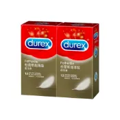 〈蝦皮代開發票〉Durex杜蕾斯 超薄裝 保險套 12入裝 1+1