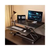 (店+)加厚💗筆電桌 升降桌 電腦桌 升降電腦桌 升降辦公桌 站立辦公電腦桌 站立桌 升降電腦桌可調節電腦桌上