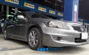 五爪分岔超立體鋁圈樣式17吋 5孔114.3 8J亮灰車面 適用camry.civic.accord.fortis...