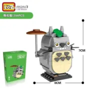 LOZ鑽石微型龍貓積木
