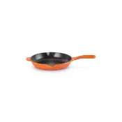 【Le Creuset】琺瑯鑄鐵圓煎盤 (火焰橘)