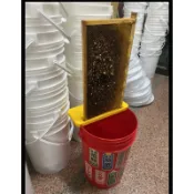 台南百寶桶專用全新割蜜板 適合18/20/23公升桶 蜂農的神兵利器/方便攜帶作業/省時省工/可搭配流蜜桶過濾套組