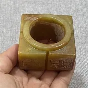 望舒🌙.古玩玉器老玉獸?紋玉琮擺件高古玉收藏手把件玉彫仿古戰漢禮器