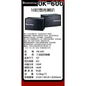 (店+) AudioKing OK-600 小型專業喇叭/懸吊式喇叭/對