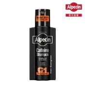 【Alpecin】Black C1咖啡因洗髮露黑色經典款250ml