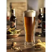 德國 雙人 Zwilling 雙層 啤酒杯  2入 414ml*2 雙層 隔熱 玻璃杯 咖啡杯 #39500-214
