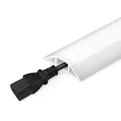 【精準科技】藏線壓條 電線整理 電線槽 電線壓條 走線槽 線材整理器 收線器 網路線理線器(550-CDW40)