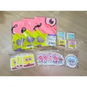 【康是美x海綿寶寶】比奇堡 抽抽樂 收納購物袋 手機支架 木漿清洗刷 海綿 一番賞 海綿寶寶 派大星 章魚哥