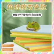 ★爬蟲新樂園★[台灣現貨]角蛙生化棉 角蛙墊材 2公分厚 雙色設計材質好 不變形 舒適保濕 可自由裁剪 使用壽命長