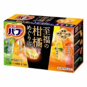 family2日本生活精品館 日本品牌【花王 KAO】四合一至福柑橘泡澡錠 12錠
