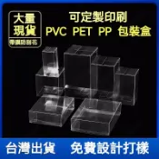 🔥臺灣嚴選🔥透明PET塑膠盒 收納展示盒 pet塑料包裝盒 帶蓋禮盒 翻蓋伴手禮方形方塊定製 pvc透明展示盒 展示