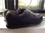 CAMPER 歐碼42號 基本款 黑底橘邊