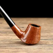 多款可選 石楠木 煙鬥 石楠木煙鬥 手工 直柄 老式傳統 過濾專用煙具 送禮 男士禮物 可拆卸 光麵 麻麵