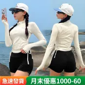 現貨 【24H出貨】兩件式泳衣女長袖 | 分體游泳套裝長褲 | 韓版防晒顯瘦遮肉修身潮流2025新款 溫泉泳裝