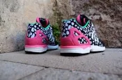 S.G Adidas Originals Flux NPS 綠白黑 點點 粉紅 花花 休閒 慢跑鞋 女鞋 M19455