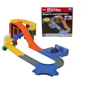 專櫃正版 Takara 日本絕版多美汽車 TOMICA 交通世界 SYSTEM 2WAY創意軌道組可多組連結(內附小車)