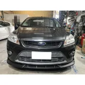 現貨 福特 FOCUS MK2 MK2.5 直上 競速版 消光黑 前下巴 前鏟 前定風翼 前擾流板 下擾流板 保險桿 改