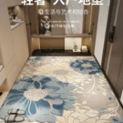 生活軌道 【比利時絨布】玄關地毯 門墊 地墊 入戶門墊 進門地毯 大門口墊 防滑TPR底 吸水耐磨 家用門口墊 簡約時尚