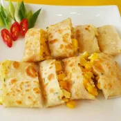 (店+)香蔥蛋餅皮 10片/包【海產教父】