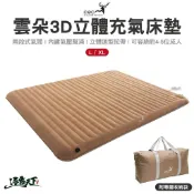 CEC 3D雲朵充氣床 L XL 氣墊床 充氣床 床墊 內建幫浦 雙人床 床 露營逐露天下
