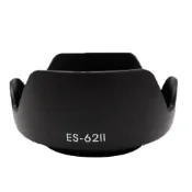 (店+)【攝彩】佳能 ES-62 蓮花遮光罩(EF 50mm f/1.8 II 定焦鏡頭 可反扣)