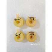 卡通 烏薩奇（兔兔）栗子饅頭 迷你甜甜圈蛋糕 收涎餅乾 生日 派對 收涎