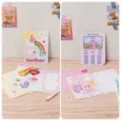 [Be Woman]現+預 韓國 大創 Daiso Care Bears 彩虹熊 愛心熊 卡片 禮物 生日 小卡 祝福