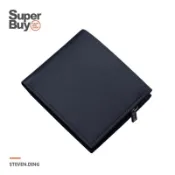 【Superbuy】簡約皮夾/短夾/中短錢包/皮包 男士商務錢包 皮革材質多卡位雙折錢包/手抓包 商務皮夾/卡夾/錢夾