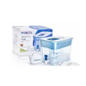 (店+)【BRITA】【德國 BRITA】桌上型濾水箱 8.2L FLOW 濾水壺 內含 Maxtra plus濾芯*6 組合 室內戶外露營用