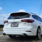 KP擎利國際 FOCUS WAGON ST MK4 2.3T RD排氣管 不鏽鋼電子閥門中尾段雙出