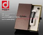 ㊣原廠正品㊣ 德國 Denicotea 丹尼古堤總代理 2018年最新到貨 鋼材  6MM 黑色千鳥格 煙嘴 煙斗 濾嘴