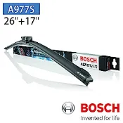 【BOSCH 博世】AERO TWIN A977S 26 /17 汽車專用軟骨雨刷
