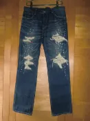 LEVI'S 00502-0081 水洗 破壞 縫補 重磅 刀割 潑漆 日版 66501-0063 LVC 平民版 木村 牛仔褲