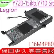 Lenovo L16M4PB0 聯想 電池適用 Legion Y720-15IKB Y710 SIT L16S4TB0 5B10M33724