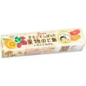 #悠西將# 日本 卡羅 Kanro 條裝喉糖 糖果 果物 日本糖果 草莓&蜜柑風味 水果味 草莓味 蜜柑味 硬糖