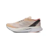 (店+)【adidas 愛迪達】IF6535 adidas Adizero Boston 12 舒適 網布 低幫 碳板跑步鞋 男女同款 米黃色