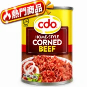 【苡琳小舖】菲律賓 cdo Home-Style 鹹牛肉 150g 罐頭 即食品 烘焙食材 麵食點心 宵夜熱食 登山露營