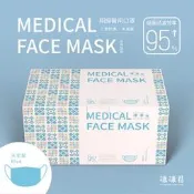 【寬敏實業】翔緯醫用口罩-謙謙君-天空藍✨雙鋼印✨成人/兒童 醫療口罩50入 / 成人醫療口罩 / 兒童醫療口罩