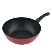 【Fissler】Color 不沾中式炒鍋 炙熱紅 30cm 不沾鍋 中華炒鍋 深鍋