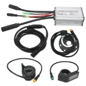 【Lixada】電動自行車改裝套件 DC 36V/48V 7A DIY 自行車鋰電池改裝無刷電機控制器配件
