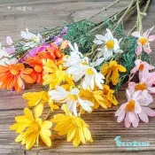 仿真波斯菊花束 《GrayShop格蕾小舖》仿真花束 拍照道具 攝影道具 裝飾 婚禮佈置 居家裝飾佈置