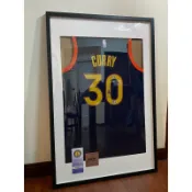 【收藏家先生】｜可預購｜NBA｜簽名球衣｜Stephen Curry 奧克蘭 球迷版 親筆簽名球衣