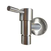 Homeicon 不鏽鋼壁出陶瓷長栓(單冷水)