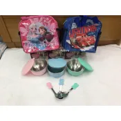 【台灣製造】三色碗湯匙 三色碗蓋子 兒童碗蓋子 三色碗 湯匙 蓋子 隔熱碗上蓋 有洞上蓋 無洞上蓋 隔熱碗蓋子 幼兒碗蓋