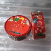 日本 WORLD CRAFT 美紋紙膠帶 閃亮的冰薄荷糖 15mm*5m