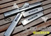 大高雄【阿勇的店】2014~  ALTIS (11代) 專用 LED藍光 外門檻踏板 白金迎賓踏板  現貨 安裝工資另計