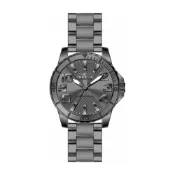 INVICTA 英威塔 簡約經典款 鐵灰色系 不鏽鋼錶帶 45mm 男錶(46305)