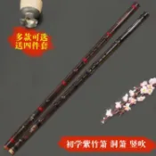 協貿國際日用品生活9館 蕭樂器初學入門成人零基礎玉蕭古蕭長蕭紫竹簫古風洞簫八孔g調f調