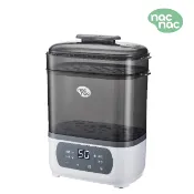 nac nac 收納式蒸氣消毒烘乾鍋 SteamLite BS707｜奶瓶消毒鍋.機身可收合.攜帶方便.食器餐具消毒烘乾